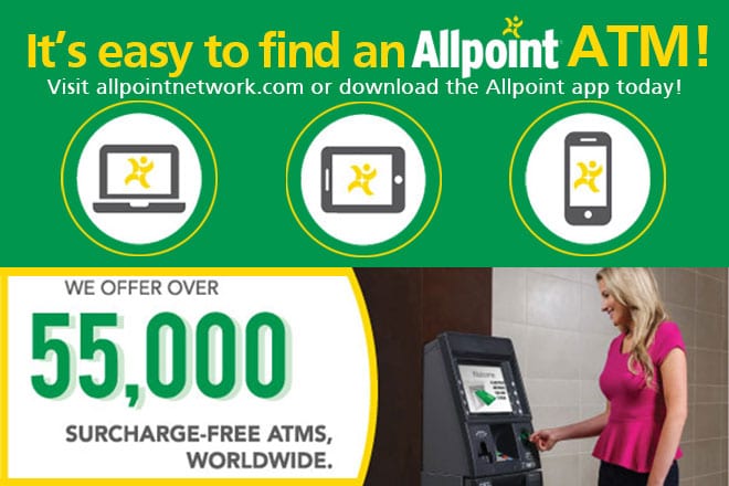 ALLPOINT – YOUR SURCHARGE FREE ATM NETWORK